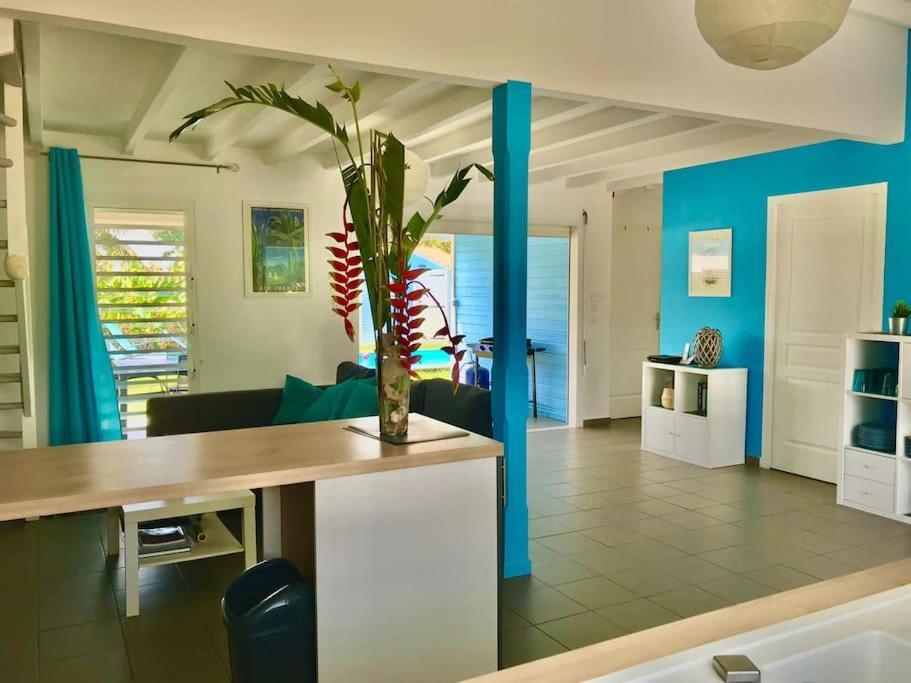 Villa Ti Bleu Caraibes 8 Personnes A St Francois Saint-Francois  Zewnętrze zdjęcie